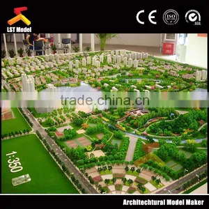 High-rise Building Model in Scale 1:100 for Real Estate thumbnail-1
