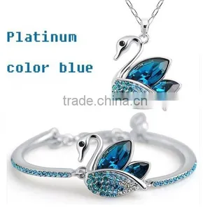 Cheap Crystal Diamond Necklace, Wholesale Costume Jewellery, European Fashion Jewellery thumbnail-4