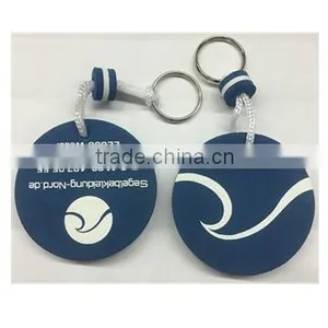 Eva Floating Keychains With Nice Blue Color and Your Logo Printed thumbnail-1