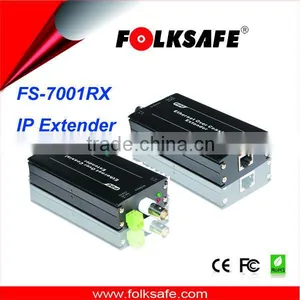 1 Single Channel Ethernet and Power Receiver Over Coax Cable, Folksafe FS-7001RX, IP Extender, Receiver thumbnail-1