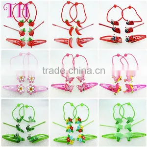 Kids Hair Accessories Cheap Cute Girls Resin Magnetic Metal Hairclip thumbnail-5