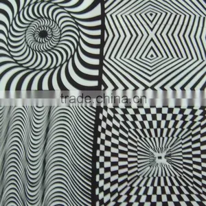 100% Silk Printing Crepe De Chine Scarf thumbnail-1