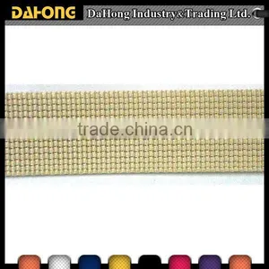 Multipurpose Gold Colored Nylon Wavilness Webbing Tape for Belt thumbnail-2