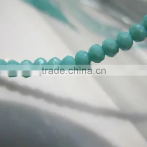 4mm Sales of Color Glass Rondelle Bead BZ009 thumbnail-2