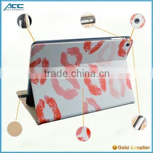 For IPad 6, Customized PU Flip Tablet Case With Printing Color for IPad 6 thumbnail-4