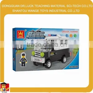 Miniature Toy Plastic Mini Police Block Toy Set thumbnail-1
