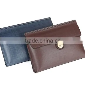 Cowhide Leather Clutch Men Pocket Money Wallet thumbnail-1