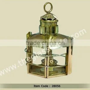 Brass Ships Anchor Lantern thumbnail-1
