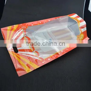 Factory Wholesale Moisture Proof Lamination Toy Packing Stand up Zipper Die Cut Bag With Printing thumbnail-3