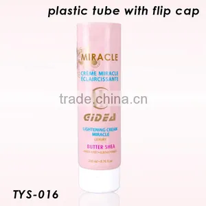 200g Pink Cosmetic Tube With Flip Top Cap thumbnail-1