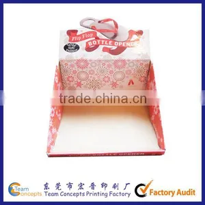 Decorative Corrugated Counter Display Box thumbnail-1