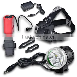 4000lm Bicycle Light Lamp LED 8.4V 3x CREE XM-L XML T6 Headlight Headlamp thumbnail-6