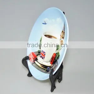 Sublimation Blank Ceramic Plate Wedding Gifts 6 Inch Plate thumbnail-3