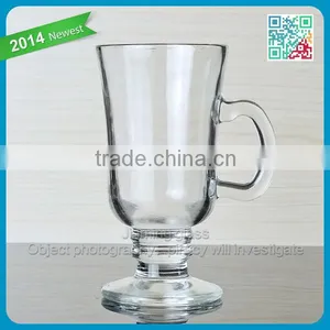 Wholesale Coffee Glass Coffee Shop Use Glass Coffee Cup thumbnail-1