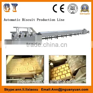 Stainless Steel Hard and Soft Biscuit Machine Mini Size Full Automatic Biscuit Production Machine thumbnail-1