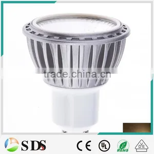 LED SpotlightLED 6W Spotlight 400LM Warm White Silver COB Led Spot Light GU10 thumbnail-1