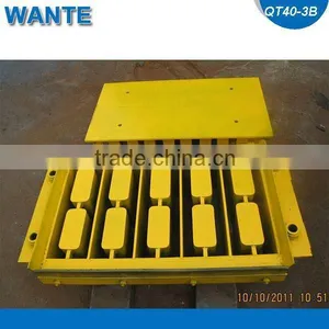 2014 Top Quality!!! Small Soil Cement Manual Mobile Interlocking Hollow Block Machine Price in Stock QMR2-40 thumbnail-1