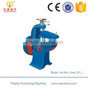 Bag Handle Making Machine,Hydraulic Hole Punching Machine for Vest Bag thumbnail-1