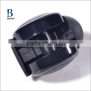 Iso Certificated Durable 2 Inch Black Nylon PU Plastic Swivel Furniture Caster thumbnail-6