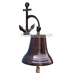 Nautical Anchor Brass Ship's Bell / Designer Ship Bells NBB 008 thumbnail-1