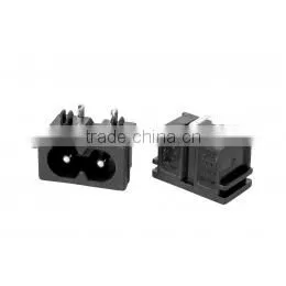 C8 IEC Power Socket &IEC60320 UL498 AC Inlet Power Socket thumbnail-1