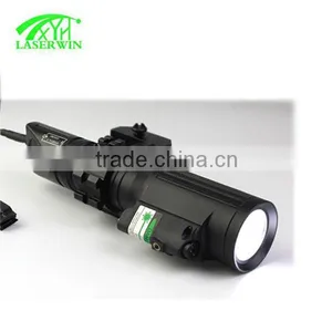 Picatinny Rail Military Green Laser Sight and Tactical Light Combo for Hunting Rifle thumbnail-3