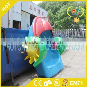 Engineering Plastic New Design Dolphin Hand Cranking Paddle Boat For Sale thumbnail-2