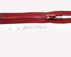 8# Plastic Resin Zipper Open End Ziipper With Reversible Slider Zipper Jacket Zipper Coate Zipper thumbnail-1