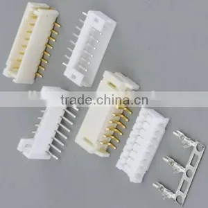 Pitch:2.00mm Wafer Single Row 180 Angle Dip Type 6 Pin Connector thumbnail-1