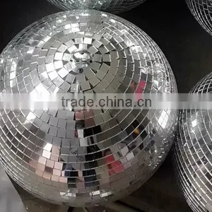 Hanging Silver Decorative Mirror Hanging Large Mirror Fashionable Disco Balls thumbnail-6