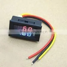 Popular DC 0-30V Car Amplifier LED Panel Meter Digital Voltmeter thumbnail-2