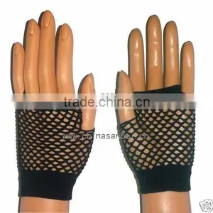 Fingerless Fishnet Gloves Party Fancy Dress Bride Glove thumbnail-1