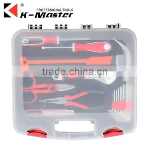 K-Mastet 15 Pcs Diy High Quality Professional Blow Mold Plastic Tool Case thumbnail-3