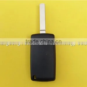 Hot 4 Buttons Flip Key Shell for Peugeot 307 Without Battery Place no Logo thumbnail-3