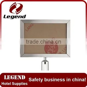 Utility A4 Sign Holder Stanchion Queue Control Barrier thumbnail-5