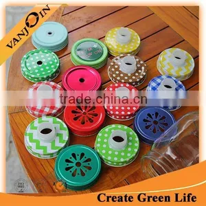 Decorate 70mm Tinplate Lids For Mason Jar thumbnail-6