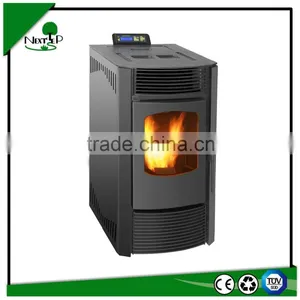 Home Using Wood Pellet Stove With Remote Control thumbnail-2