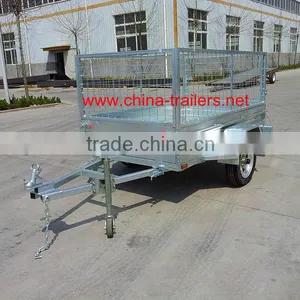 7*4 Galvanized Box Trailer TR0303 thumbnail-1