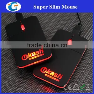 Custom Led Logo Wired Pocket Mouse Gift Items for Office thumbnail-1