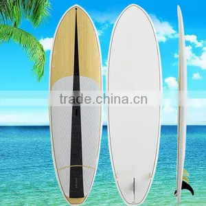 High Performance Epoxy Wood Veneer Paddle Board thumbnail-1
