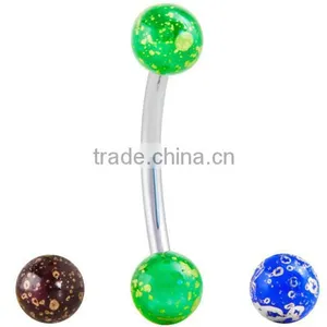 Wholesale Magnetic Custom Fake Stainless Steel Cool Eyebrow Rings Body Piercing Jewelry thumbnail-1