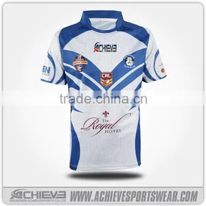 Custom 4xl Rugby Shirts, Cheap Wholesale Sublimated Rugby Jerseys thumbnail-5
