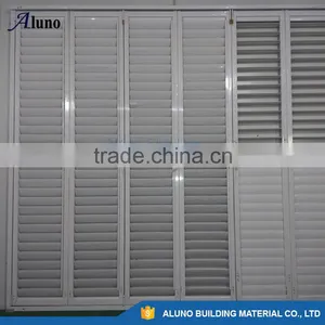 Aluminium Louvered Bifold Shutters/Louvered Bifold Window Shutters for Outdoor thumbnail-2