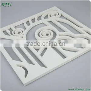 Pvc/Wpc Foam Board Carved Board Screen and Room Dividers Waterproof Fireproof Mothproof Nontoxic Quality Choice thumbnail-2