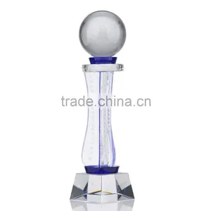Factory Oem Award With Custom Size Logo Laser Engraving China Crystal Global Trophy thumbnail-4