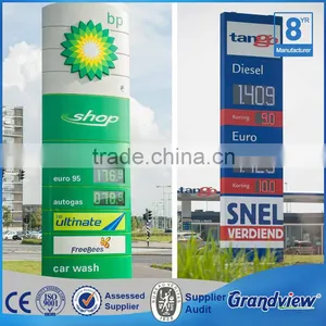 Custom Size Gas Station Signage Professional Manufacturer thumbnail-1