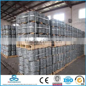 Galvanized 16*16 & 16*18 Barbed Wire Fence(Anping) thumbnail-2