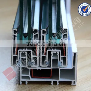 UPVC Steel Reinforcement Window Grill Design Horizontal or Vertical Sliding Windows thumbnail-5