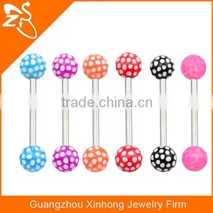 Wholesale Fashion Straight Tongue Ring Piercing Tongue Ring Jewelry for Young Ladies thumbnail-6