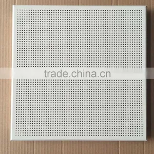 300 * 300mm Aluminum Ceiling Open Frame Ceiling Perforated Clip In Ceiling thumbnail-1